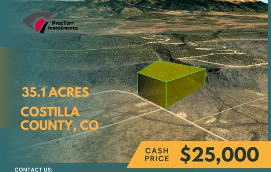 35.1 Acres in Costilla County, CO