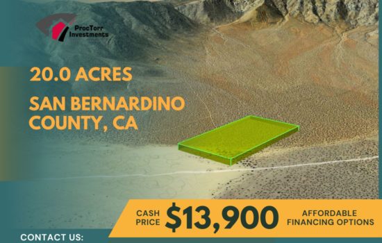 20 Acres in San Bernardino County, California