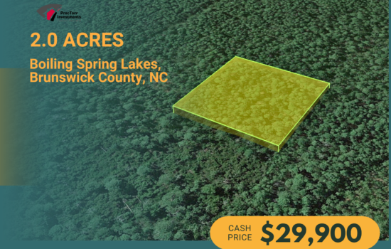 2 Acres in Brunswick County, North Carolina