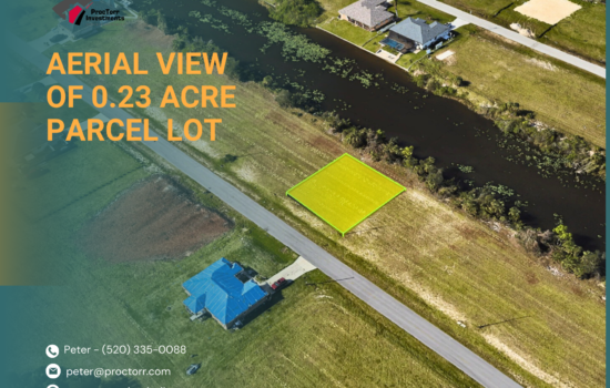 WATER FRONT – 0.23 Acres in Lee County, FL